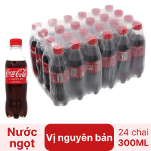 Nước ngọt Coca Cola 300ml x 24