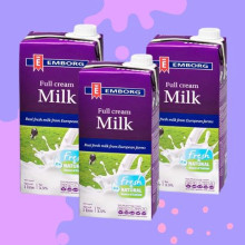 Sữa Tươi Tiệt Trùng Nguyên Kem Hiệu Emborg 1L F123006