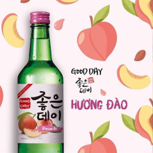 Rượu Soju Vị Đào Good Day 360ml