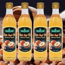 Sirô Hạt Dẻ Golden Farm Hazelnut Syrup 520ml
