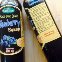 Sirô việt quất Golden Farm Blueberry Syrup 520ml