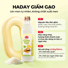 Giấm gạo Hải Thiên chai 800 ml