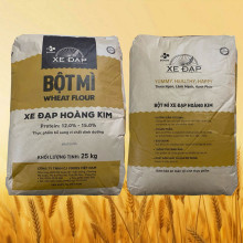 Bột mì Xe Đạp Hoàng Kim bao 25 kg