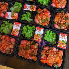 Hộp nhựa HT26A 3 ngăn thùng 500 set