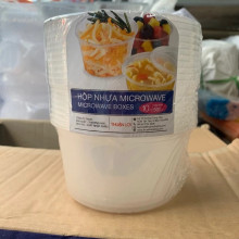 Hộp nhựa tròn Microwave 700ml