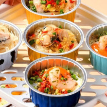 Khay nhôm nhỏ 6cm