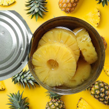 Dứa - Khóm - Ngâm Đường Hiệu AA 565g