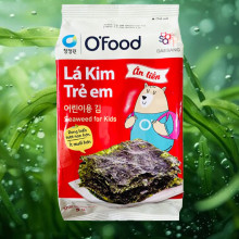 Lá kim ăn liền trẻ em O'Food 5g lốc 3 gói