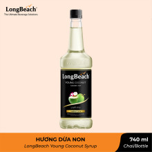 Sirô Dừa Non LongBeach Young Coconut Syrup 740ml