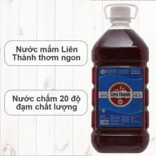 Nước mắm truyền thống Liên Thành 20 độ đạm 4 lít