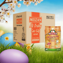 Mì trứng cao cấp sợi nhỏ Meizan 500g