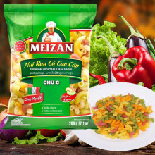 Nui rau củ cao cấp chữ C Meizan 200g