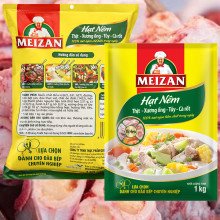 Hạt nêm vị heo Meizan thịt, xương ống, tủy & cà rốt 1kg