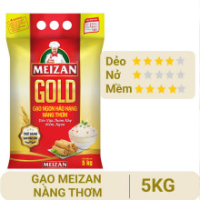 Gạo Meizan Gold Nàng Thơm Hảo Hạng 5kg