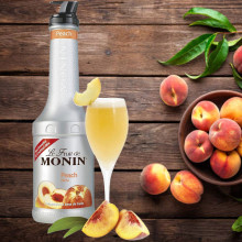 Mứt đào sệt Monin Peach Puree 1 lít