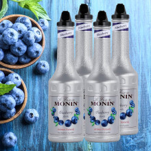 Mứt sệt Việt Quất Monin Blueberry Puree 1L