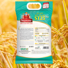 Gạo thơm dẻo đặc biệt Neptune ST25 Plus 5kg