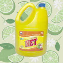 Nước rửa chén đậm đặc NET hương chanh 4KG X 3