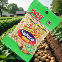 Nui rau củ chữ C Safoco Vegetable Macaroni 500g
