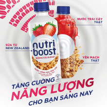 Sữa trái cây Nutriboost hương dâu 297ml