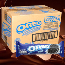 Bánh quy nhân kem vani Oreo 119.6g