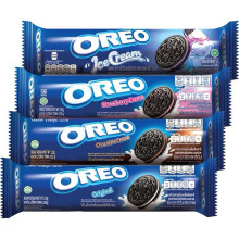 Bánh quy nhân kem vani Oreo 119.6g