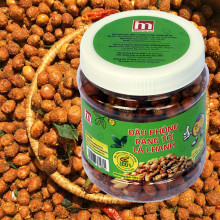 Đậu phộng rang tỏi lá chanh 180g