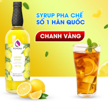 Sirô Chanh Vàng Pomona Lemon Syrup 1 lít