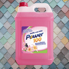 Nước lau sàn POWER100 tinh dầu Hoa Thiên Nhiên 9 kg