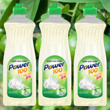 Nước rửa chén POWER100 chai 400g