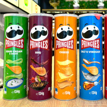 Khoai Tây Chiên Pringles Sour Cream & Onion 134g