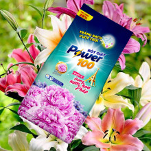 Nước giặt xả Power100 hương nước hoa Pháp quyến rũ 5.3kg