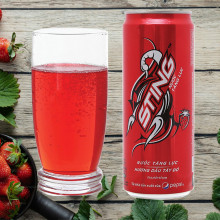 Nước tăng lực Sting hương dâu 330ml