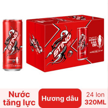 Nước tăng lực Sting hương dâu 330ml
