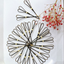 Tăm tre xiên trang trí trái tim 12cm