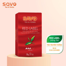 Hồng Trà Savo Red Label Pure Black Tea 50g