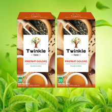 Trà ô long thượng hạng Twinkle premium oolong 1.5g x 20 Gói