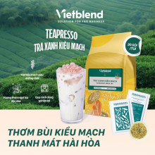 Trà Xanh Kiều Mạch Vietblend Buckwheat Green Tea 390g