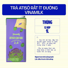 Trà Atiso cao đặc ít đường Vinamilk 1lít