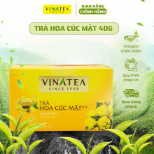 Trà hoa cúc mật ++ Vinatea túi lọc hộp 40g