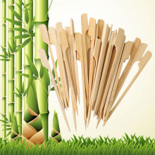 Xiên tre bản to TG 1009 gói 50 cái 9cm