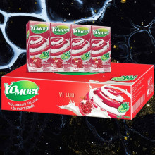 Sữa chua lên men tự nhiên vị lựu YoMost 170ml