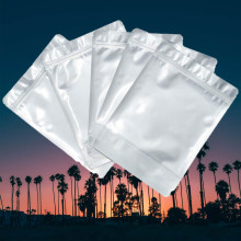 Bao zip mặt trong mặt bạc 22x32