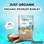 Hạt Lúa Mạch Hữu Cơ Just Organik Barley 500gr