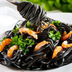 Mì Mực Ý Tagliatelle Morelli Pasta Squid Ink 250g