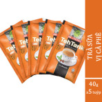 Trà Sữa Aik Cheong Teh Tarik Classic vị cafe 600g (15 túi x 40g)